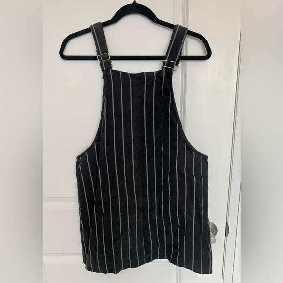 Striped Overall  Dress from Portugal - Picture 2 of 3